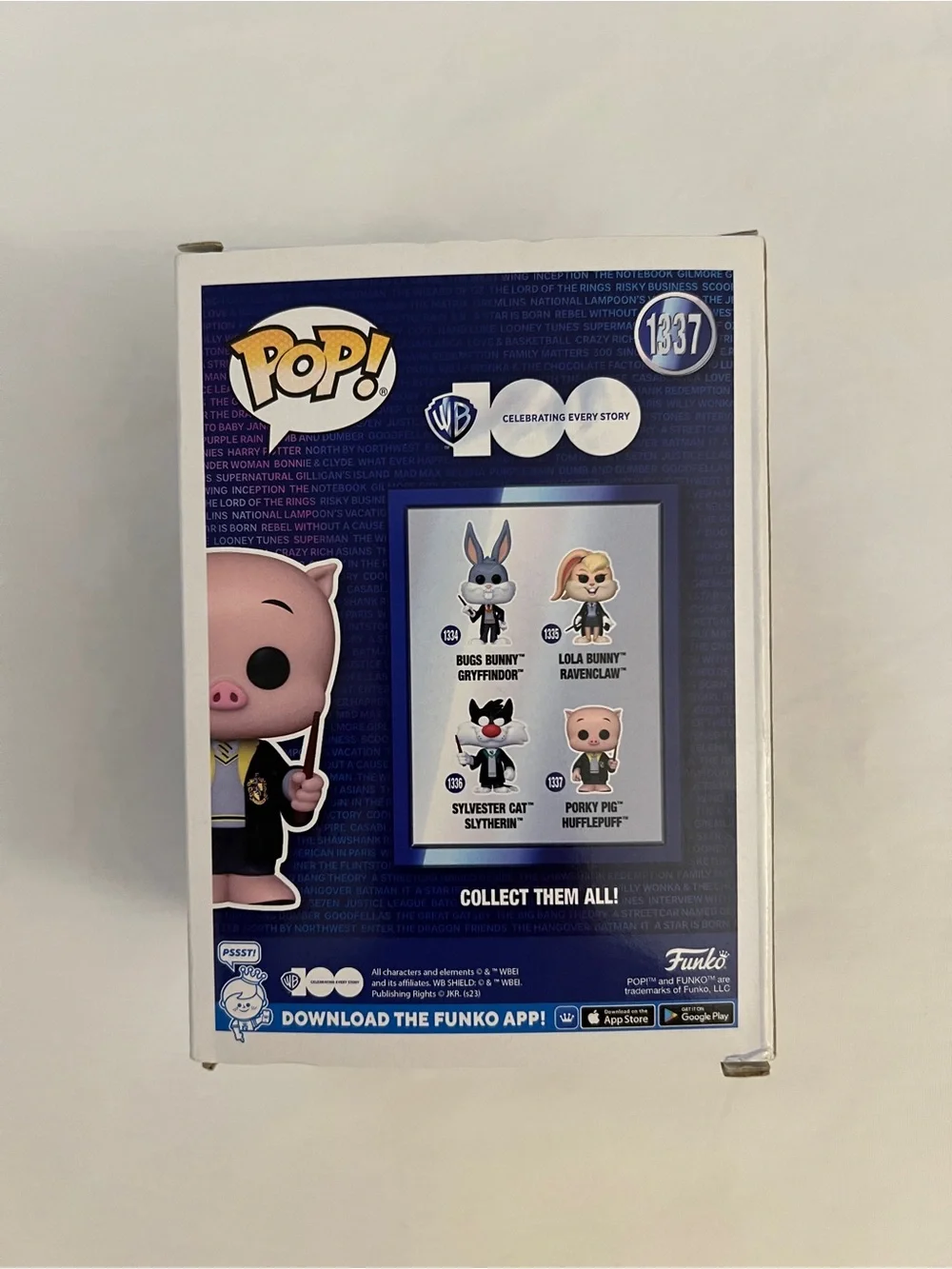 Funko Pop Porky Pig Hufflepuff Vinyl Figure